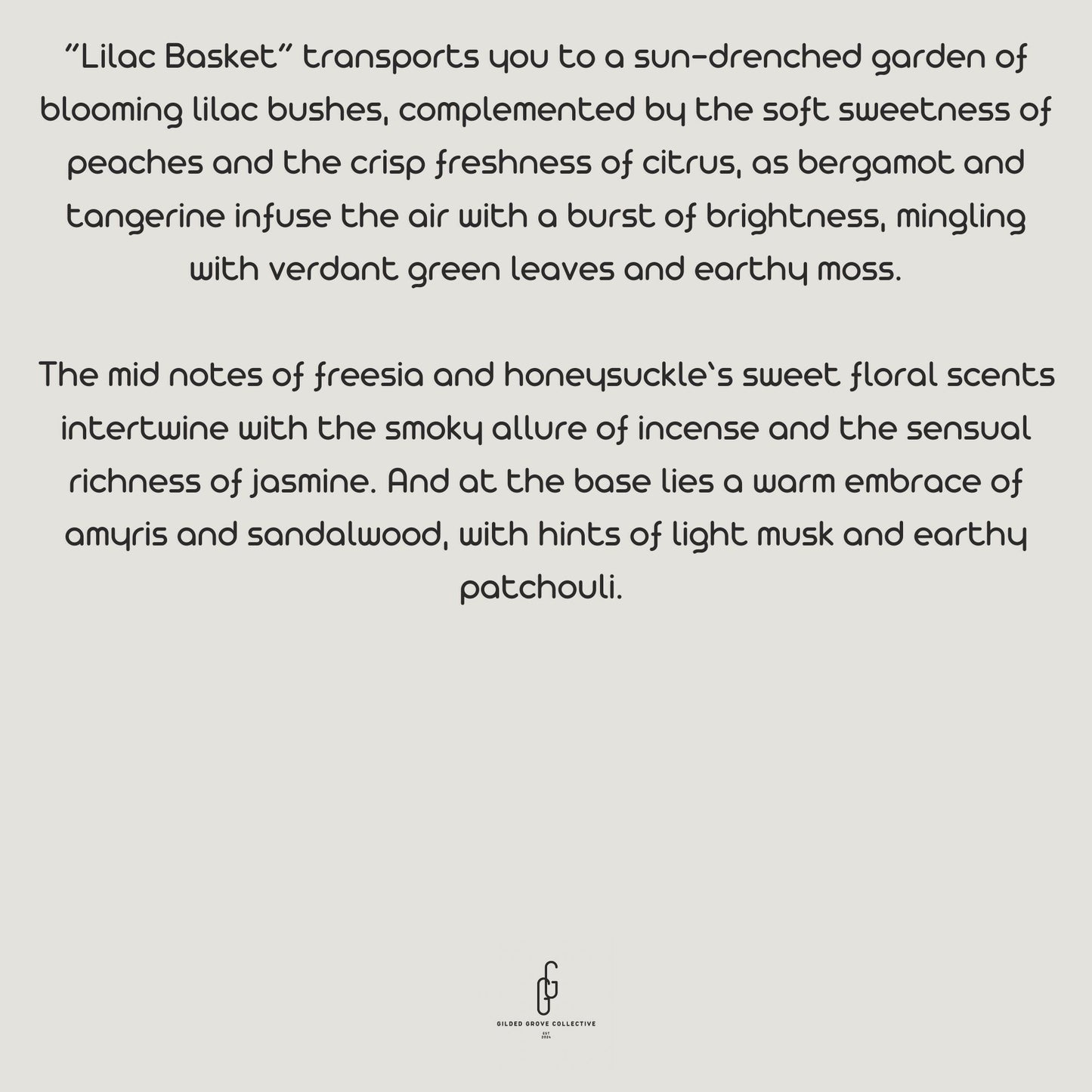 LILAC BASKET